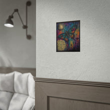 Load image into Gallery viewer, Rolled Poster — Colorful Moth Art Print with Inspirational Quote: “Your Passion Is Not Too Much”
