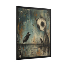 Load image into Gallery viewer, Rolled Poster — Surreal Goth Art Print “I Am Not What You Think I Am”
