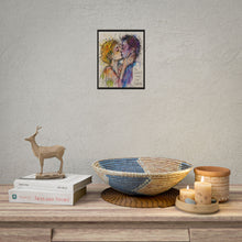 Load image into Gallery viewer, "Love Fearlessly" Pride Wall Art | Queer Romance Watercolor Print
