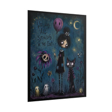 Load image into Gallery viewer, We Are All Stories in the End Rolled Poster — Gothic Whimsical Fantasy Wall Art
