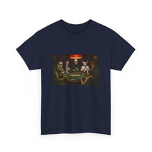 Load image into Gallery viewer, Monsters Playing Poker Fun Night Frankenstein Dracula Wolfman Graphic T-Shirt
