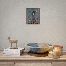 Load image into Gallery viewer, Life Is a Beautiful Mess and So Are You Rolled Poster — Cute Creepy Fantasy Art Print
