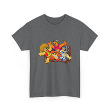 Load image into Gallery viewer, Hair Bear Bunch Cartoon Animal Band Tee — Retro Sofa Jam Graphic T‑Shirt
