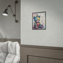 Load image into Gallery viewer, "You Are Stronger Than You Think &amp; Braver Than You Feel" – Whimsical Nursery Canvas Poster
