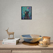 Load image into Gallery viewer, Bear Art Poster — "You Are More Beautiful Than You Think" Inspirational Wall Art
