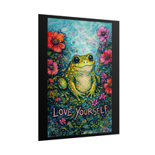 Load image into Gallery viewer, Love Yourself Frog Poster
