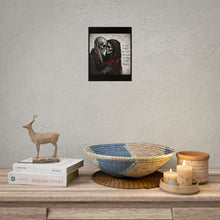 Load image into Gallery viewer, Skull Couple Rolled Poster - "We Are Simply Two Souls Who Found Each Other in the Darkness"
