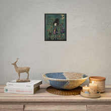 Load image into Gallery viewer, Stay Curious Not Perfect Rolled Poster — Gothic Whimsical Fantasy Wall Art
