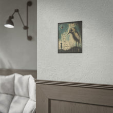 Load image into Gallery viewer, Rolled Poster — Surreal Bird Art with 'People Survive Pain in Ways You Do Not Understand'
