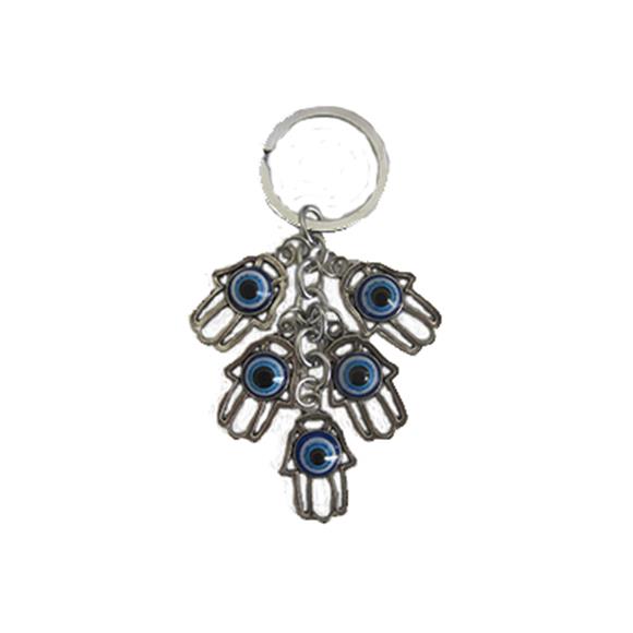5PC HAMSA KEY CHAIN