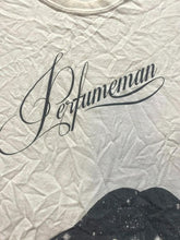 Load image into Gallery viewer, VTG Perfumeman Shirt Adult Medium Skull Galaxy Universe Hair Short Sleeve Mens
