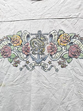 Load image into Gallery viewer, No Boundaries Shirt Adult 3XL Dragon Flower Anchor Tattoo Artsy Gothic Y2K Mens

