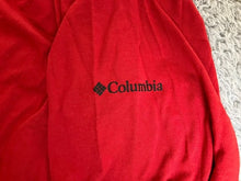 Load image into Gallery viewer, Columbia Shirt Adult Large Red Buffalo Plaid Crew Neck Sportswear Outdoor Mens
