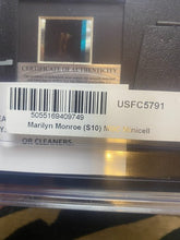 Load image into Gallery viewer, Genuine Film Cell USFC5791 Marilyn Monroe Special (S10) Minicell Framed &amp; Matted
