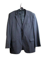 Load image into Gallery viewer, Jos A Bank Sport Coat Mens 46L Black Single Breasted 100% Wool Suit Blazer
