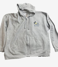 Load image into Gallery viewer, Disney Parks Sweatshirt Adult 2XL Gray 2018 Magic Mickey Goofy Donald Hoodie Men
