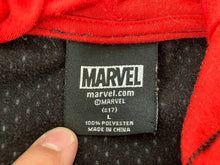 Load image into Gallery viewer, Deadpool Sweatshirt Adult Large Marvel Comic Mesh Superhero Pullover Hoodie Mens
