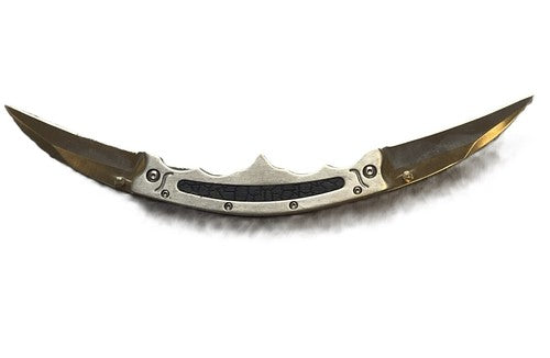 Dual Blade Linerlock Folding Knife 440 Stainless Design 2003