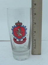 Load image into Gallery viewer, Vintage Stroh's Beer Glass Advertising Brewery Coat of Arms Lion 0.25 L
