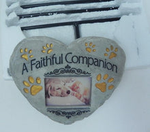 Load image into Gallery viewer, Spoontiques 13275 Faithful Companion Stepping Stone Pet Memorial
