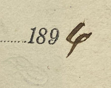 Load image into Gallery viewer, 1896 Prisoner Discharge Order Savannah Georgia Chatham County Jail Antique
