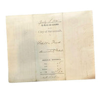Load image into Gallery viewer, 1895 Arrest Warrant Disorderly Conduct Georgia County Jail Antique Ephemera
