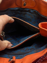 Load image into Gallery viewer, Rebecca Minkoff  Shoulder Purse Leather Chain Strap Zip Expandable Animal Print
