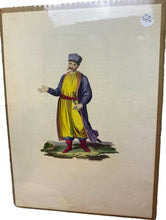Load image into Gallery viewer, Antique Edward Harding Art Print Engraving Costume of Russian Empire Kabardian
