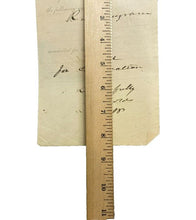 Load image into Gallery viewer, 1896 Prisoner Discharge Order Savannah Georgia Chatham County Jail Antique
