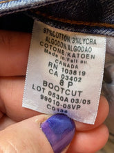 Load image into Gallery viewer, Harley Davidson Jeans Womens 8P (30x28) Blue Bootcut Motorcycles Biker Denim
