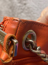 Load image into Gallery viewer, Rebecca Minkoff  Shoulder Purse Leather Chain Strap Zip Expandable Animal Print
