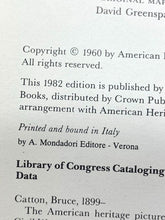 Load image into Gallery viewer, 1982 The Civil War Hardcover Book w/ Dust Jacket by Bruce Catton illustrated
