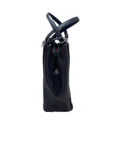 Load image into Gallery viewer, GUESS Los Angeles Handbag Satchel Purse Black Double Handled Shoulder bag Logo
