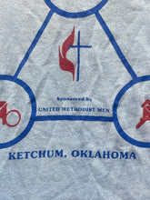 Load image into Gallery viewer, VTG Grand Lake Triathlon Shirt Adult Large Eagle Christian 80s Single Stitch Men
