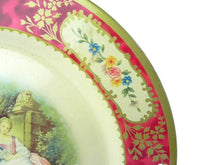 Load image into Gallery viewer, Vintage Baret Ware Circle The Love Letter Metal Serving Tray England 10"

