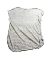 Load image into Gallery viewer, Athleta Shirt Womens Small Gray Striped 100% Linen Tank Blouse Casual Ladies
