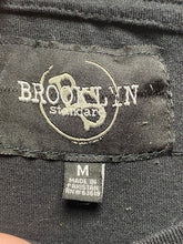 Load image into Gallery viewer, Brooklyn Standard Shirt Womens Medium Black Always Free Goth Skull Snake Grunge
