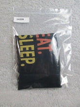 Load image into Gallery viewer, Hamilton Shirt Womens Medium Black Eat Sleep Hamilton Repeat Funny Broadway
