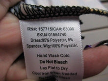 Load image into Gallery viewer, The Nightmare Before Christmas Dress Womens Medium Sally Costume Disney Ladies
