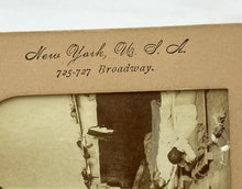 Load image into Gallery viewer, 1899 Stereoscope Photo Card Inside Cuban Jail Antique Tissue Back RY Young
