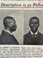 Load image into Gallery viewer, 1907 Reward Poster Escaped Police Transferred to San Quentin Lot of 2
