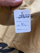 Load image into Gallery viewer, West Virginia Mountaineers Shirt Mens Medium Henley Yellowish-Tan Athleisure
