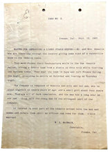 Load image into Gallery viewer, 1907 Wanted Poster Defrauding A Livery Stable Keeper Vaudeville Show Antique
