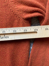 Load image into Gallery viewer, Alan Fusser Sweater Adult Extra Large Rusty Orange Rayon Pullover Outerwear Mens
