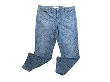 Load image into Gallery viewer, Vintage America Jeans Womens 36x24 Skinny Animal Print Leopard Denim Ladies

