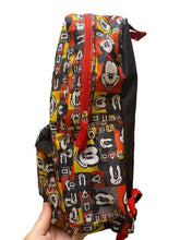 Load image into Gallery viewer, Disneyland Resort Backpack Mickey Mouse AOP Spell Out Pin
