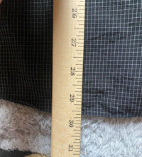 Load image into Gallery viewer, Slim Fit Shirt Adult 3XL XXXL Grid Checkered Flip Cuffs Contrast Button Up Mens
