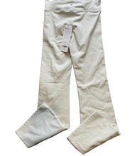 Load image into Gallery viewer, CRZ Yoga Pants Womens Medium White Stretch Flare Leggings Gym Athletic Lady NWT

