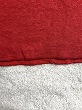 Load image into Gallery viewer, LL Bean Shirt Adult Large Red River Drivers Henley Double Layer Wool Blend Mens
