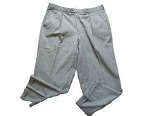 Load image into Gallery viewer, Zignone Pants Adult 39x26 Pleated Italy Wool Straight Trousers Casual Dress Mens
